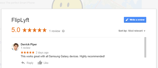 Second Facebook Review Link